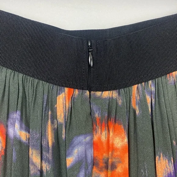 Vintage ABS 🌸 long floral abstract Maxi Skirt - Picture 3 of 9